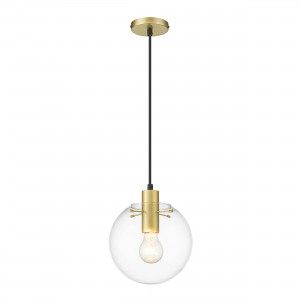 Lampa wisząca Puerto złota 1xE27