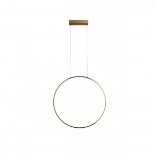 Lampa wisząca Mirror S złota LED 3000K