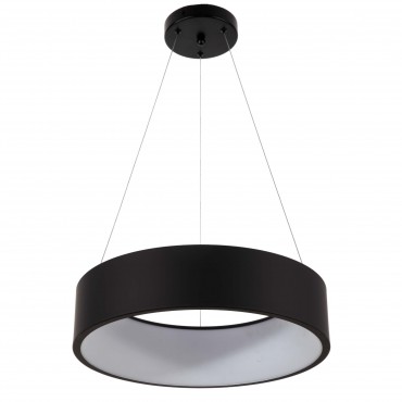 Lampa wisząca Malaga 1xLED czarna LP-622/1P BK