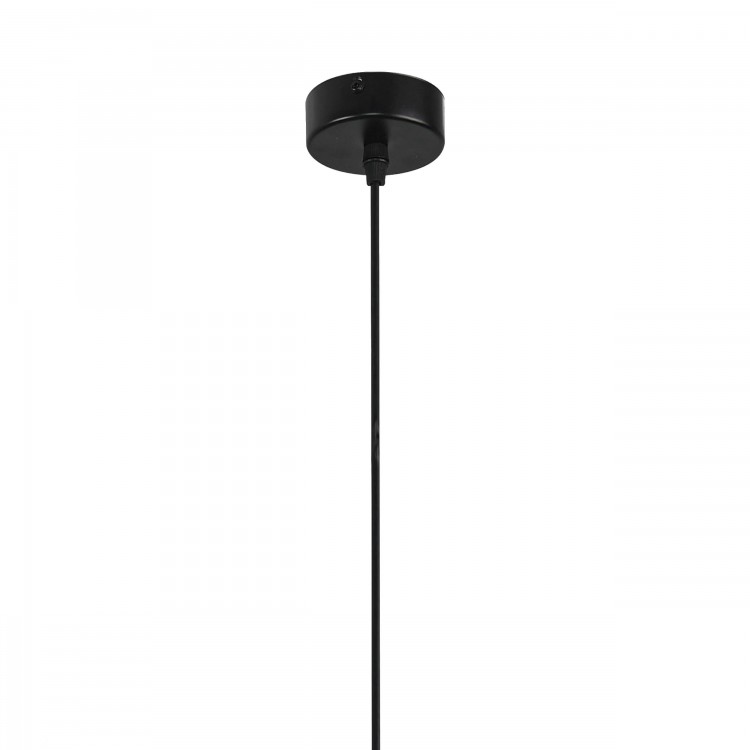 Lampa wisząca Solin 1 czarna 1xE27 - 4591
