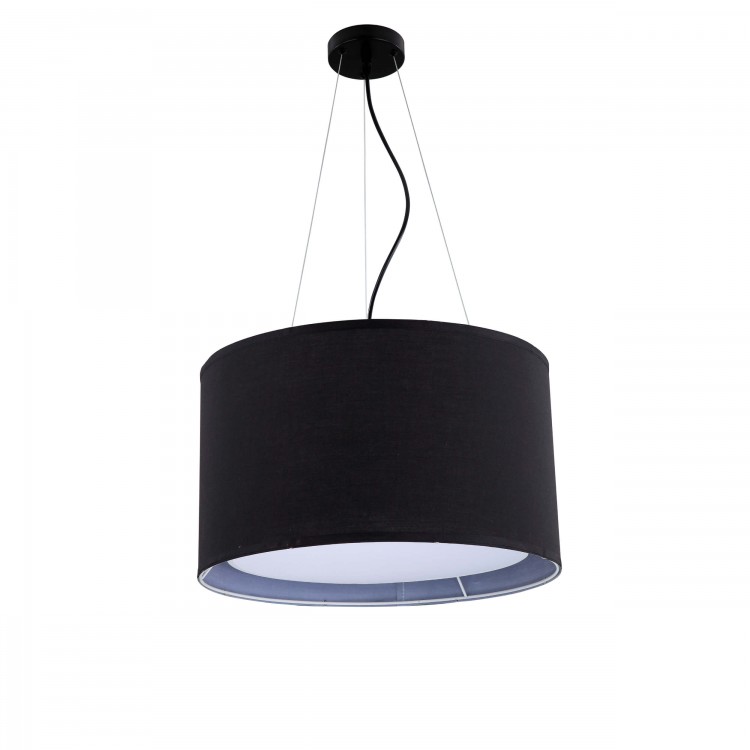 Lampa wisząca Milk czarna 4xE27 - 4605
