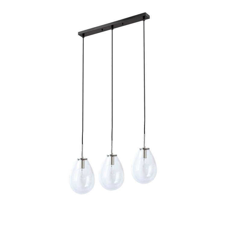 Lampa wisząca Fondi czarna 3xE14 - 4622