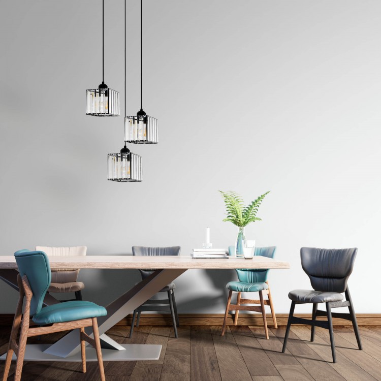 Lampa wiszaca Galactico czarna 3xE27 - 4651