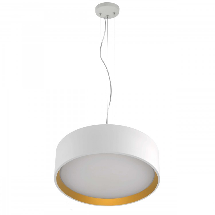 Lampa wisząca Hudson biało - złota LED 4000K - 4670