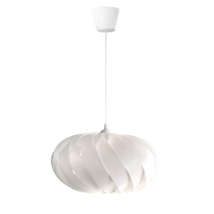 Lampa wisząca Jet biała 1xE27 - 4673