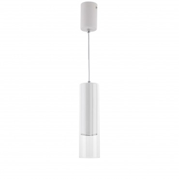 Lampa wisząca Manacor 1xGU10 biała LP-232/1P WH