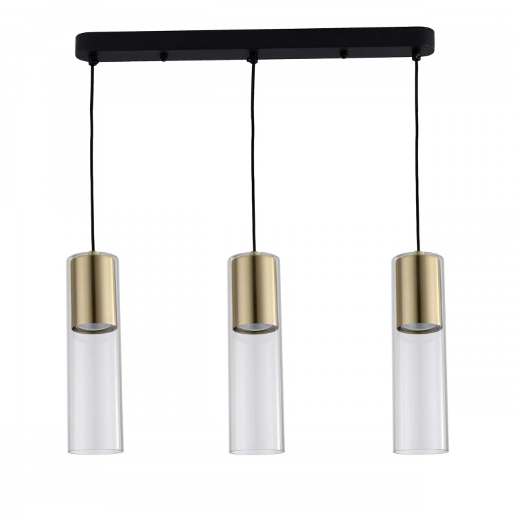 Lampa wisząca Manacor złota 3xGU10 - 4689