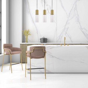 Lampa wisząca Manacor złota 3xGU10