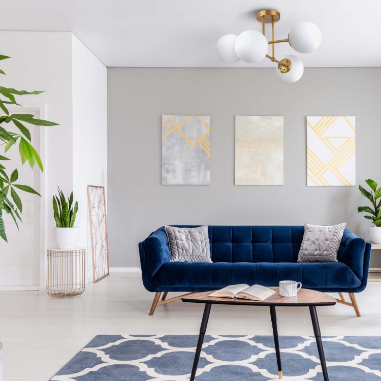 Lampa wisząca Roma 4 złota 4xE14 - 4716