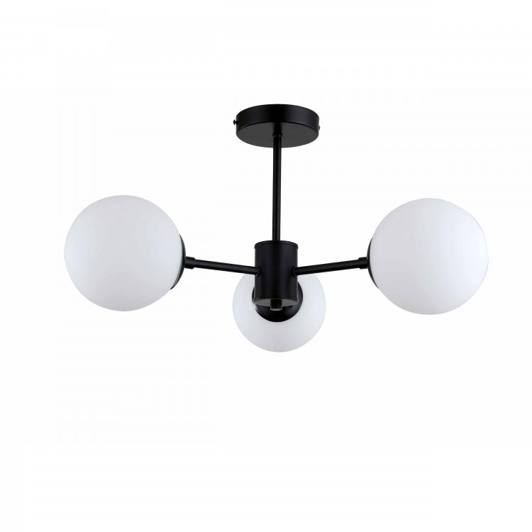 Lampa wisząca Roma 3 czarna 3xE14 - 4723