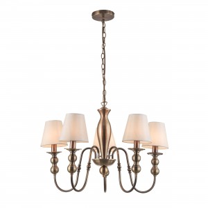 Lampa wisząca Grado złota 5xE14 Lampa wisząca Grado złota 5xE14