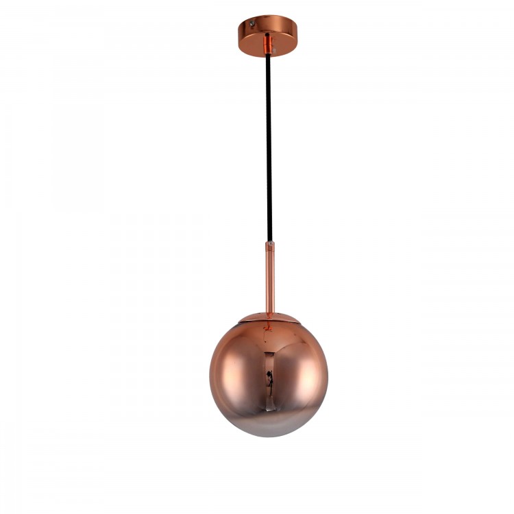 Lampa wisząca Palla miedziana 1xE14 - 4839