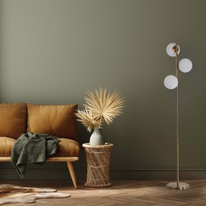 Lampa podłogowa Dorado złota 3xE14 Lampa podłogowa Dorado złota 3xE14