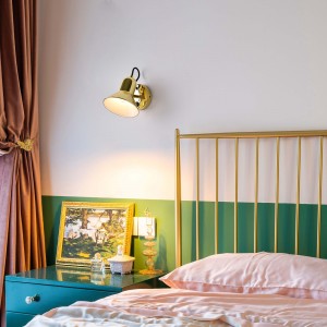 Kinkiet Astama złoty 1xE27