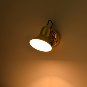 Kinkiet Astama złoty 1xE27