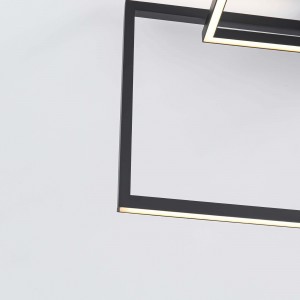 Lampa wisząca Frame czarna LED 4000K Lampa wisząca Frame czarna LED 4000K