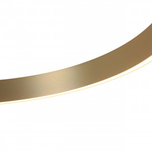 Lampa wisząca Midway Triangle złota LED 3000K