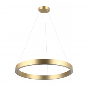 Lampa wisząca Midway Triangle złota LED 3000K