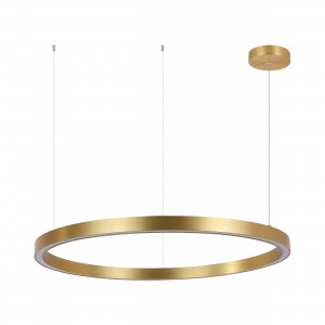 Lampa wisząca Midway złota LED 3000K