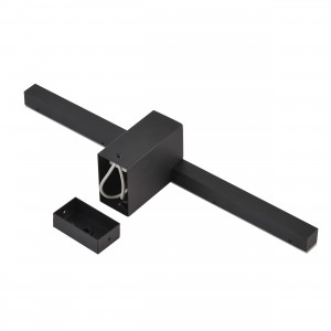 Kinkiet Nevada 40 cm czarny IP44 LED 4000K