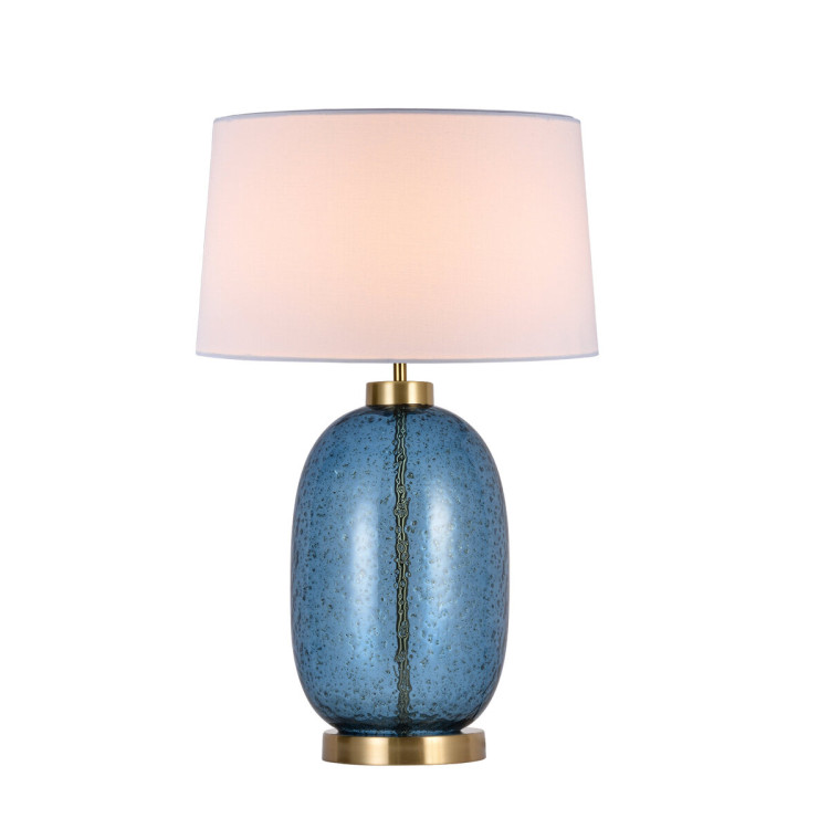 Lampa stołowa Amur niebieska 1xE27 - 5228