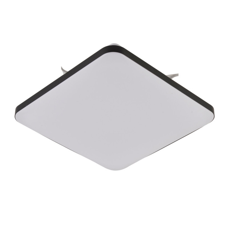 Plafon kwadratowy Babilon 33 cm czarny LED 4000K - 5240