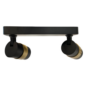 Spot Anillo 2 czarny 2xGU10