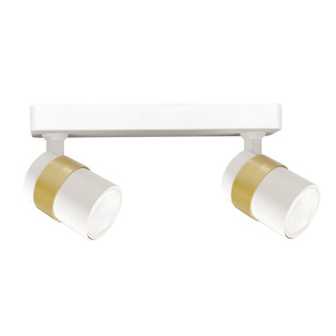 Biały spot sufitowy Anillo 2 2xGU10 Light Prestige