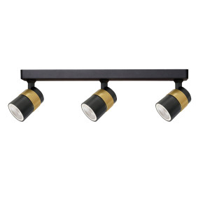 Spot Anillo 3 czarny 3xGU10