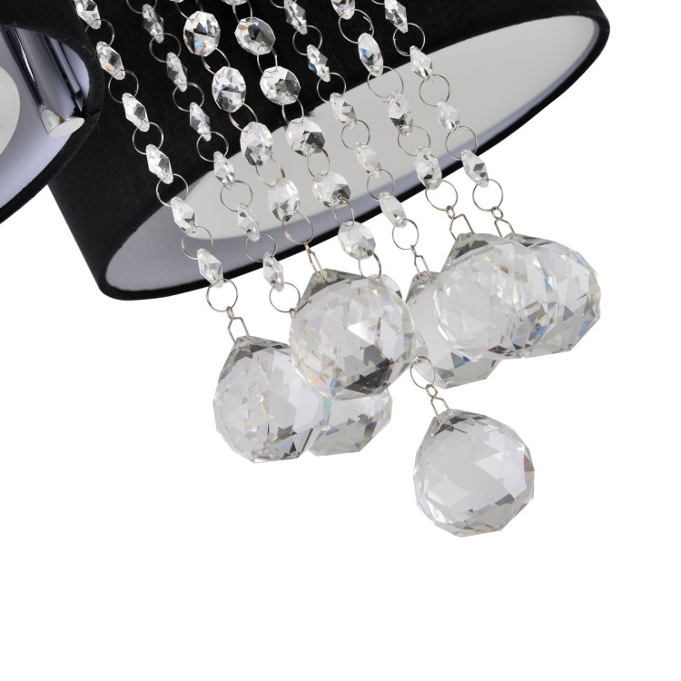 Plafon Gambela czarny 3xE27 LED - 5416