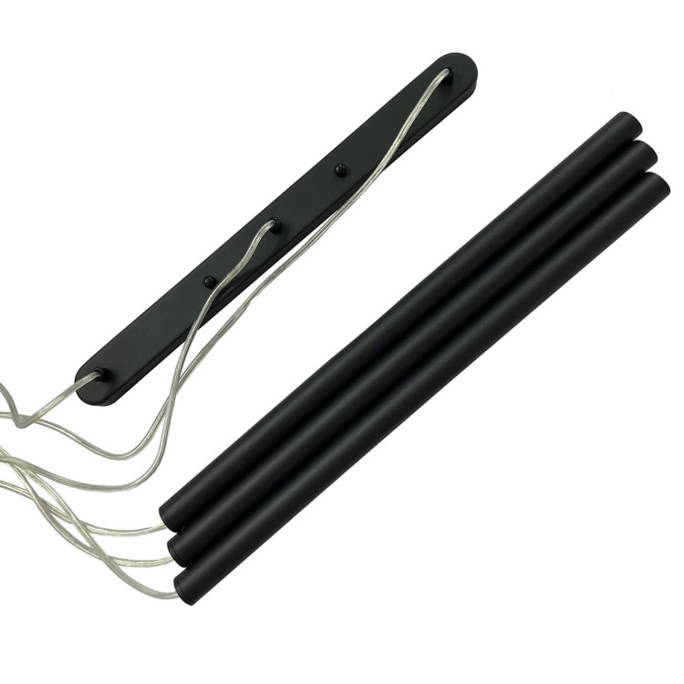Lampa wisząca Lungo 3 linia czarna 3xG9 - 5437