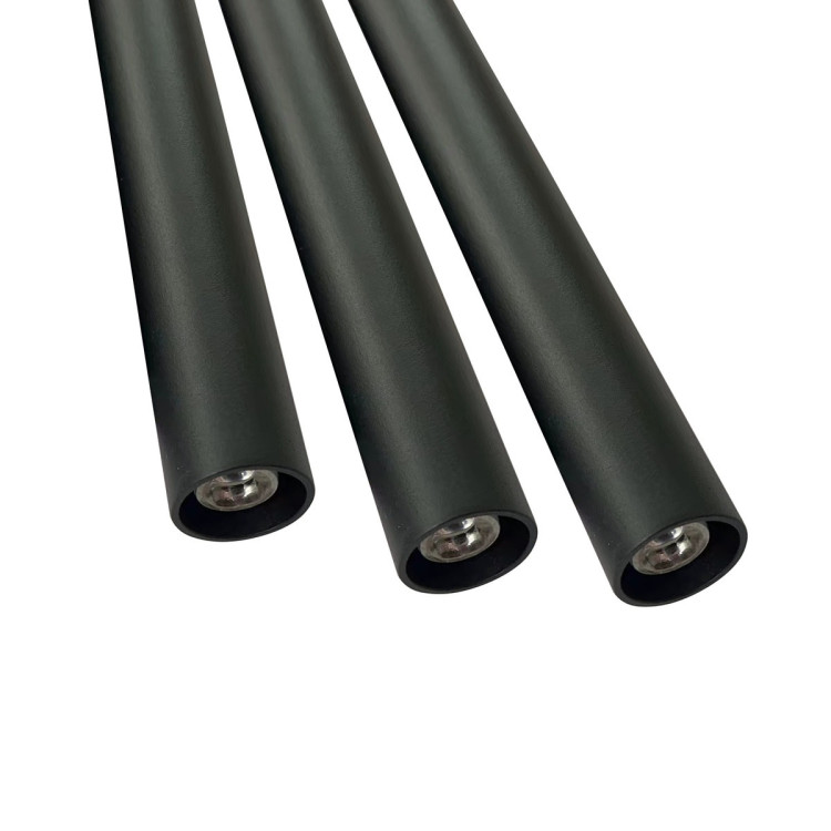 Lampa wisząca Lungo 3 linia czarna 3xG9 - 5438