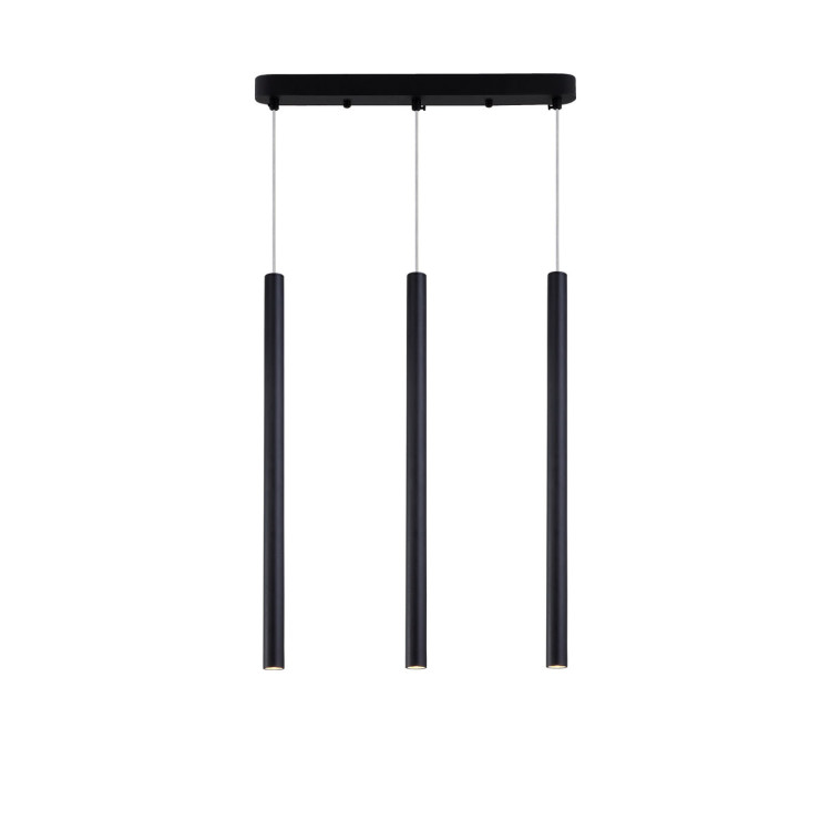 Lampa wisząca Lungo 3 linia czarna 3xG9 - 5441