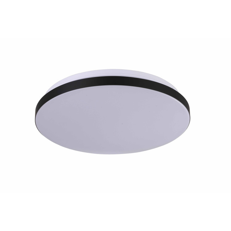 Plafon Babilon 33 cm czarny LED 4000K - 5481