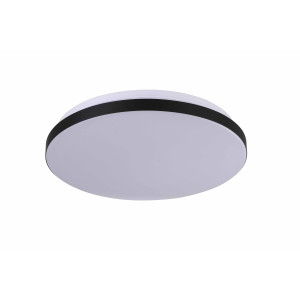 Plafon Babilon 38 cm czarny LED 4000K