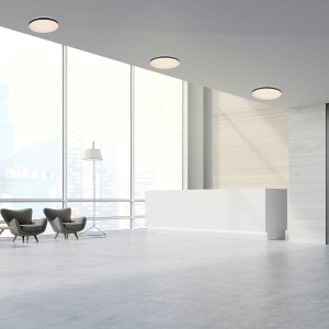 Plafon Babilon 33 cm złoty LED 4000K