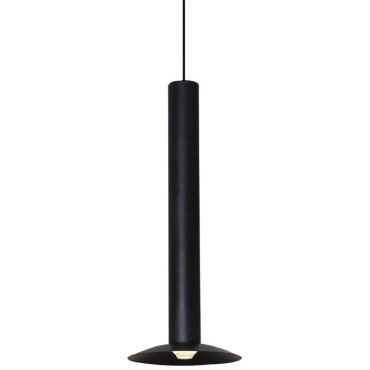 Lampa wisząca Hat 1xLED czarna LP-1661/1P BK