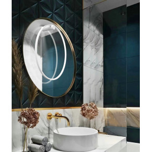 Kinkiet Mirror L biały IP44 LED 3000K