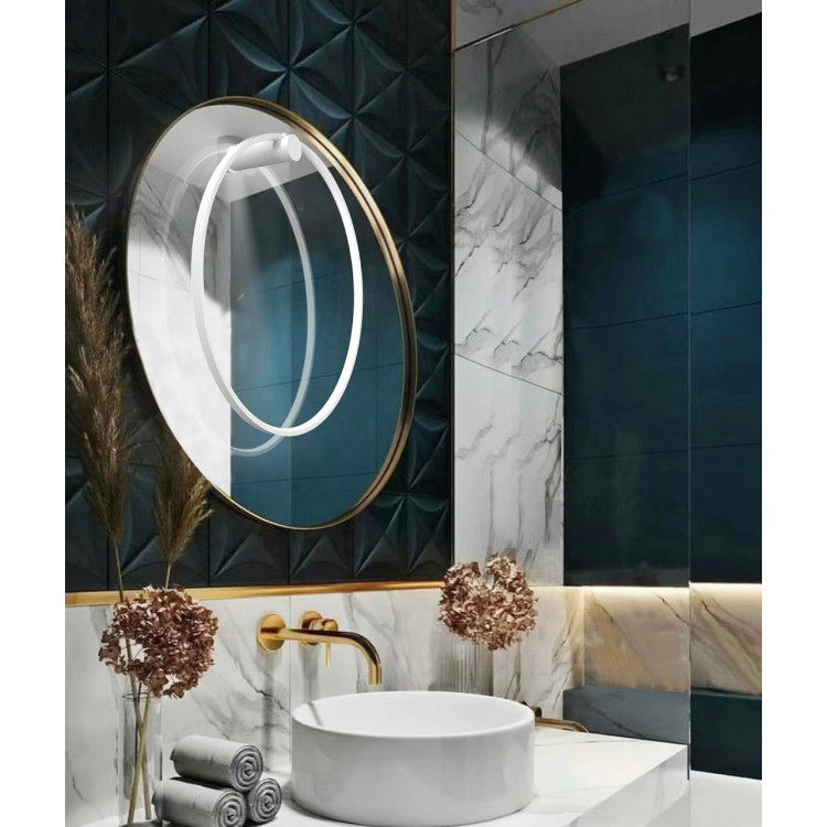 Kinkiet Mirror L biały IP44 LED 3000K - 5595