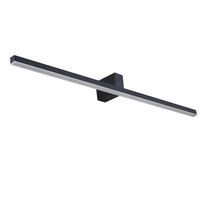 Kinkiet Nevada 90 cm czarny IP44 LED 4000K - 5652