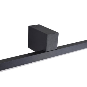 Kinkiet Nevada 90 cm czarny IP44 LED 4000K