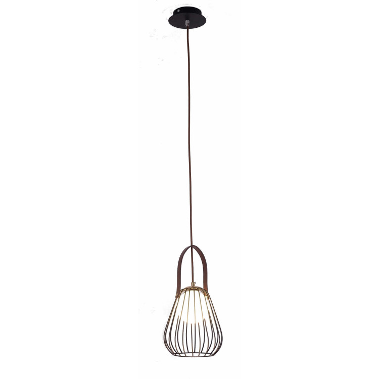 Lampa wisząca Bacoli czarna 1xG9 - 5738