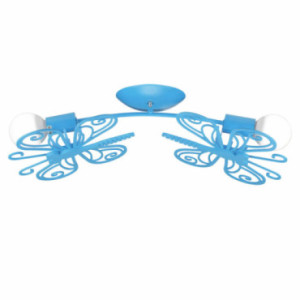 Motylek 2 plafon niebieski