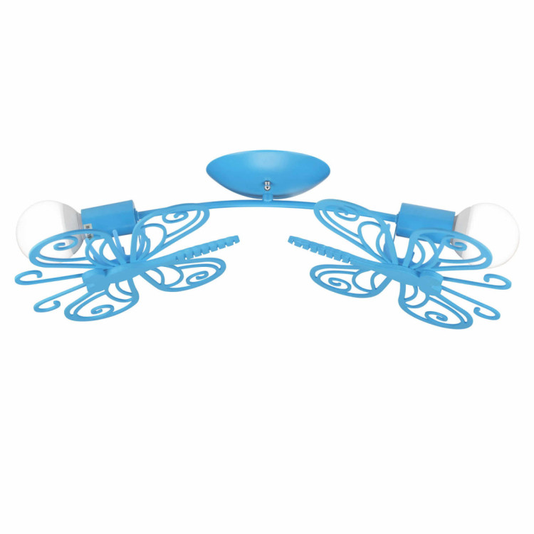 Motylek 2 plafon niebieski - 5756