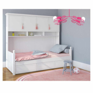 Motylek 2 plafon niebieski