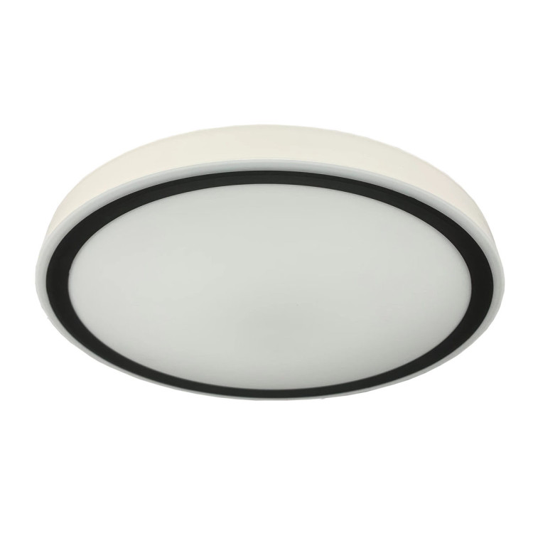 Plafon Vegas 40 cm czarny LED 4000K - 5778