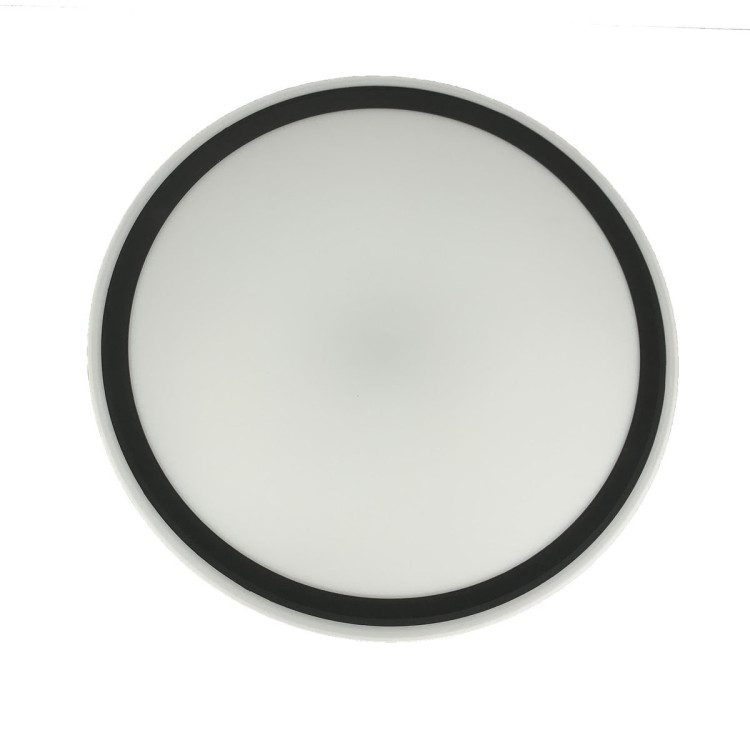 Plafon Vegas 30 cm czarny LED 4000K - 5802