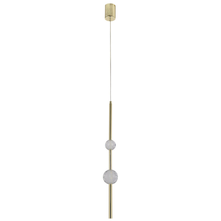 Lampa wisząca Vaku złota LED 4000K - 5816