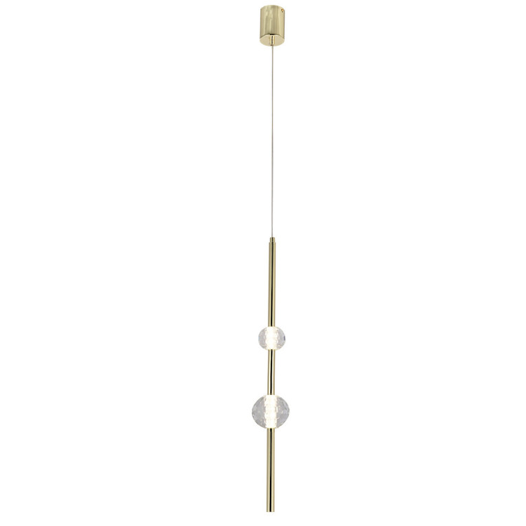 Lampa wisząca Vaku złota LED 4000K - 5821