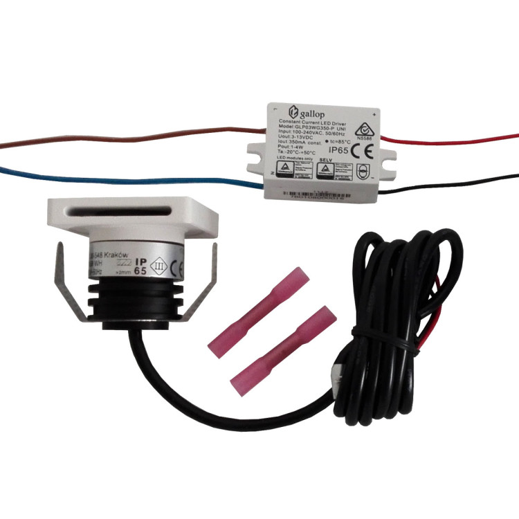 Oprawa natynkowa schodowa Step czarna LED 4000K - 5827